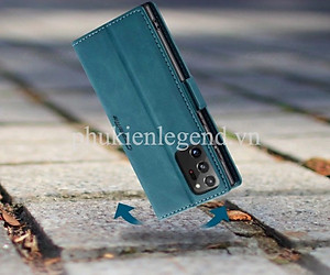 Bao da dạng ví dành cho Samsung Galaxy Note 20 Ultra hiệu caseme chống sốc chống va đập bụi bẩn, có ngăn đựng tiền, đựng thẻ tiện dụng - Hàng chính hãng
