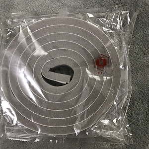 Bộ 02 cuộn mút xốp dán khe cửa HT SYS - Cách âm - Giảm chấn - Chống bụi - Gioăng xốp bản 15mm x2 mét