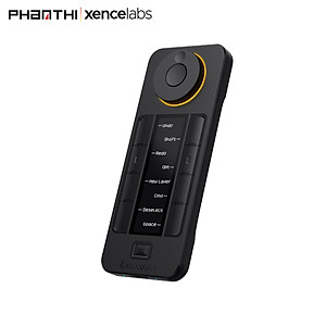 Điều Khiển Remote Xencelabs Quick Keys Không Dây Màn Hình OLED 40 Phím Tắt Và Vòng Dial - Hàng Chính Hãng