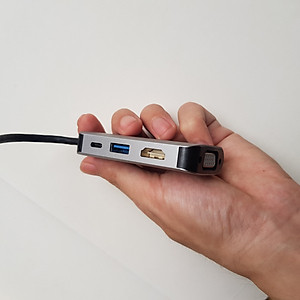 Cáp chuyển đổi Type c to HDMI, VGA 4in1 cao cấp dùng cho Macbook, Dell XPS, Hp Envy, Samsung DEX