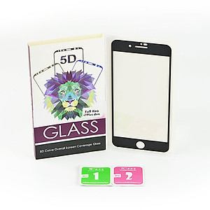 Miếng Dán Cường Lực Bảo Vệ Màn Hình Toàn Diện Cho Iphone 7 Plus / 8 Plus - Full Màn Hình - Màu Đen - Hàng Chính Hãng