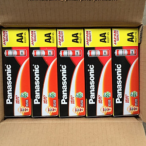 Hộp Pin AA tiểu Panasonic 60 viên R6DT/4S hàng chính hãng