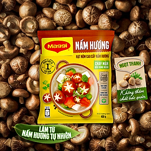 Hạt nêm cao cấp MAGGI vị Nấm Hương gói 450g