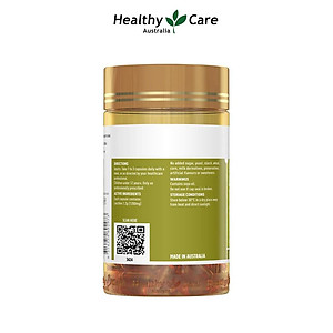 Mầm đậu nành Úc Healthy Care Super Lecithin 1200mg tăng cường chức năng gan khỏe mạnh, nâng cao sức khỏe, sắc đẹp từ bên trong - OZ Slim Store