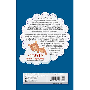 Sách Smart: Ngủ Đủ, Bé Thông Minh - Làm Sao Để Tạo Thói Quen Đi Ngủ Đúng Cho Trẻ?