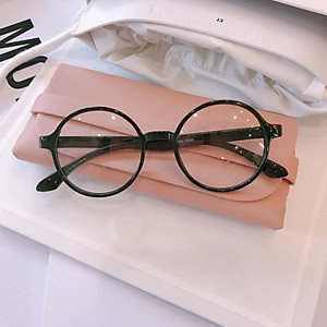 Kính gọng mắt tròn Nobita nhựa dẻo 