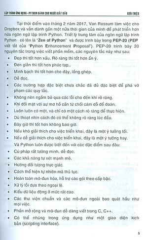 Lập Trình Ứng Dụng Python Dành Cho Người Bắt Đầu