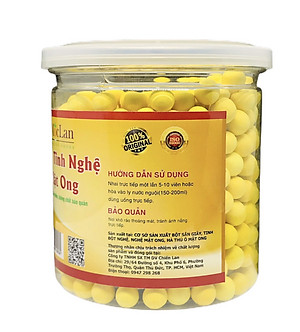 Viên tinh nghệ mật ong Mộc Lan (hũ 250g)
