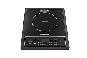 Bếp từ đơn Sunhouse SHD6154 - Công suất 2000W - 8 chế độ nấu - 10 mức nhiệt - Chế độ hẹn giờ - Bảo hành 12 tháng, Tặng kèm nồi lẩu - Hàng chính hãng