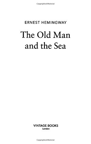 Sách The Old Man And The Sea