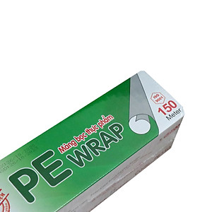 Màng bọc thực phẩm PE Ringo, An toàn, Dùng được trong tủ lạnh, lò vi sóng, có lưỡi cắt dạng trượt