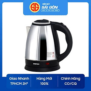 Bình đun siêu tốc 1.8L inox Asanzo SK1800-Hàng chính hãng
