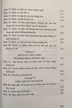 Luật Đường Bộ Năm 2024