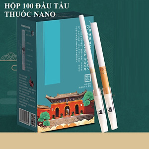 Hộp 100 tẩu lọc thuốc bảo vệ sức khỏe tinh thể nano và than hoạt tính, Shop Thành Nhi STN100