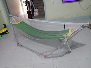Màn dây Funu có cửa, cao cấp, chống muỗi an toàn, giúp giấc ngủ ngon - Hàng chính hãng