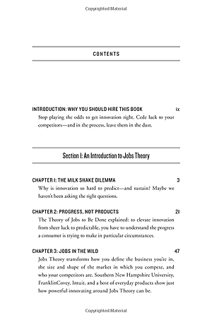 Competing Against Luck: The Story of Innovation and Customer Choice