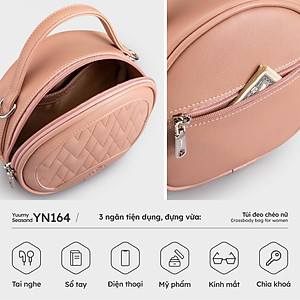 Túi Yuumy ( Thời trang nữ dạo phố size 18 - Túi đeo chéo da Seasand YN164 )