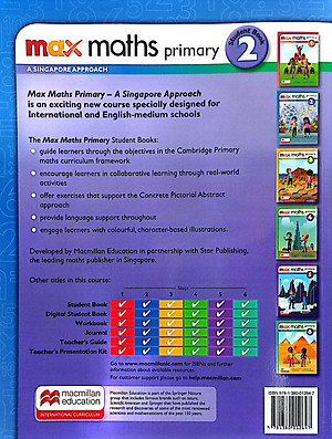 Max Maths Primary A Singapore Approach Grade 2 Student Book
