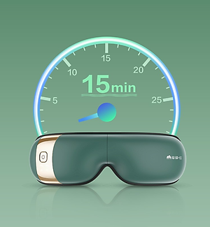 Máy Massage Mắt Xiaomi Momoda SX322 360 Độ Tích Hợp Nghe Nhạc Công Suất 7.5 W - Hàng Chính Hãng