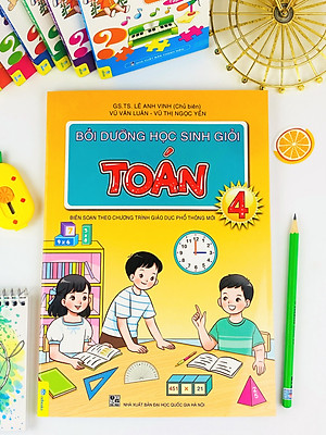 Sách - Bồi Dưỡng Học Sinh Giỏi Toán 4 - Biên soạn theo chương trình GDPT mới - ndbooks