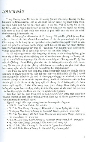 Sách - Giáo trình Lịch sử văn minh thế giới