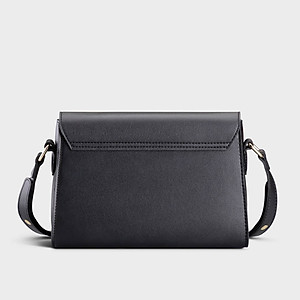 Túi Yuumy ( Thời trang nữ nắp gập dạng hộp size 21 - Túi đeo chéo da Seasand YN155 )