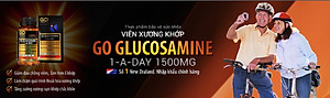 Bộ Sản Phẩm 2 Hộp Viên Uống Glucosamine New Zealand Go Glucosamine 1-A-DAY 1500mg 30 Viên Và 60 Viên | Giúp Tăng Dịch Khớp, Giảm Thoái Hóa Khớp