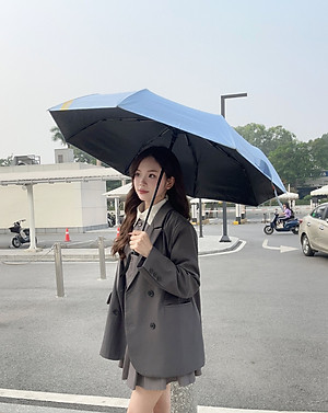 Ô dù che mưa che nắng chống UV Basic Nason Umbrella 8 nan đóng mở tự động gấp nhỏ gọn cầm tay