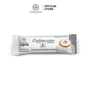 Trung Nguyên Legend - Cà phê hoà tan rang xay Cappuccino Coconut - Hộp 12 gói x 18gr