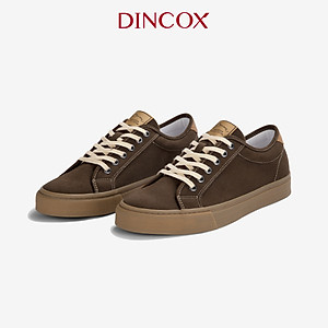 Giày Sneaker Vải Canvas Nam Nữ E12 Kakao Dincox