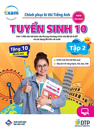 Sách - Dtpboosk - Trọn bộ ôn tập và bộ đề thi thử Tuyển sinh 10 môn Tiếng Anh (nâng cao)