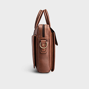 Cặp Công Sở Lata ( Thời trang nam basic đựng laptop 15 inch - Cặp da CA21 )