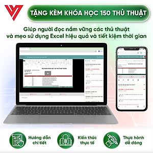 Combo 2 sách 150 Thủ Thuật Excel và 90 Hàm Excel ĐÀO TẠO TIN HỌC Chuyên Ứng Dụng Văn Phòng