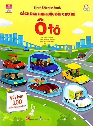 First Sticker Book - Sách Dán Hình Đầu Đời Cho Bé - Ô Tô