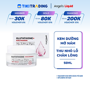 glutathione niacinamide 700 v cream Kem Dng Angel's Liquid + 7 Day Whitening Program 700V Dng Sng Da, M Thm Nm 50ml Ca hng m phm GreenBeauty Follow with your favorite moisturizer or cream for enhanced results Glow with Confidence ANGEL'S LIQUID