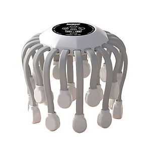 Máy Massage Đầu Bạch Tuột Nikio NK-113 - 20 Chân Rung Mát Xa, Hỗ Trợ Giảm Đau Đầu, Cải Thiện Trí Nhớ, Tích Hợp Hồng Ngoại, Kết Nối Bluetooth Nghe Nhạc Thư Giãn - 5 Chế Độ Mát Xa Tăng Tuần Hoàn Máu, Giảm Stress Giúp Dễ Ngủ