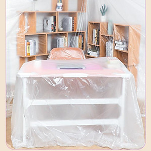 Màng bọc nilon che bụi đa năng KM 4794 keo dính 1 đầu cuộn 4x10m/ 4x20m hàng Nhật