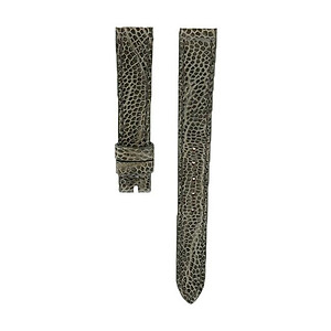 Dây đồng hồ Huy Hoàng da đà điểu size 12, 14 màu xanh rêu HC8429