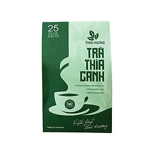 Combo 03 hộp Trà Thìa canh Thái Hưng 25 túi lọc x 5g Khắc tinh của bệnh tiểu đường