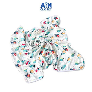 Khăn tắm xô muslin cho bé 100cmx75cm - AICDBGUILP52 - AIN Closet
