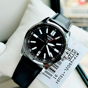 Đồng Hồ Nam Dây Da Casio Standard MTP-VD02L-1EUDF Chính Hãng - MTP-VD02L-1E