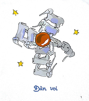 Sách Khám Phá Các Động Vật Với Hoàng Tử Bé