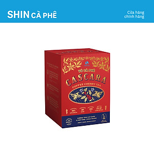Trà túi nhúng Cascara - SHIN Cà Phê - Túi Nhúng - Hộp 10 gói