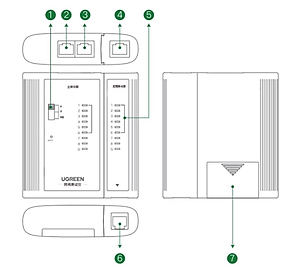 Bộ test mạng RJ45-RJ11 Ugreen 10950 cao cấp - Hàng chính hãng
