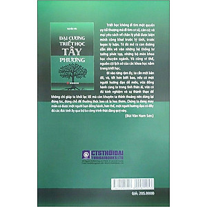 Sách Đại Cương Triết Học Tây Phương