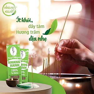 Nhang xanh trầm hương phổ thông - Hộp 500 gram