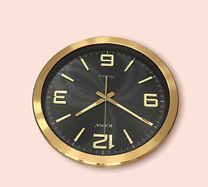 Đồng Hồ treo tường KN-S45B (Đen dạ quang)