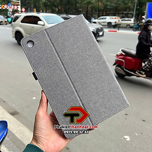 Bao da vải chống sốc cho Samsung Galaxy Tab A9+ Plus có ngăn đựng thẻ - hàng chính hãng