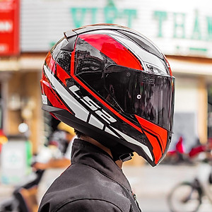 MŨ BẢO HIỂM FULLFACE LS2 FF353 RAPID GRAPHIC - GARA20