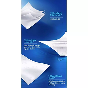 Combo 2 Lốc Khăn Giấy Gói Rút Tempo Không Mùi (Lốc 4 Gói)